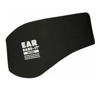Ear Band-It Diadema de natación (retener el Agua, Sujetar Tapones para los oídos) Recomendado por el médico y protección contra el Agua Grandes (Mayores de 10 años y Adultos) Negro