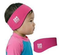 Ear Band-It Diadema de natación (retener el agua, sujetar tapones para los oídos) recomendado por el médico y protección contra el agua Pequeños (edades 1-3) Rosa caliente