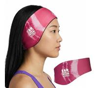 Ear Band-It Ultra - Diadema de natación (mantiene el agua fuera, sujeta los tapones para los oídos), recomendada por médicos, grande (edades de 8 a adultos), color rosa