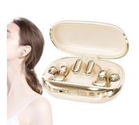Ear Clip Headphones Smooth Calls - and Music Charging Box Couple Style LED | Couple Style LED Display Touchscreen Ear Clips Headphones | for Women Men Youth Travel Sports Workout Gym Workout Ear Clip