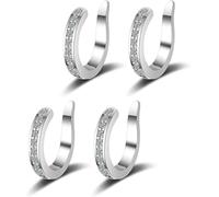 Ear Clips, Ear Corrector, Adjustable Pierceless Ear Cuff for Prominent Ears, Thin Chunky Earrings for Women Men Everyday, Gently Improve Ears Position, Comfortable, Reusable & Discreet