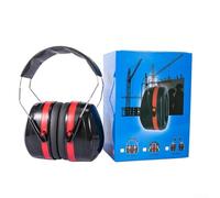 Ear Defenders Adultos | NRR 36DB Protección auditiva profesional | Auriculares con cancelación de ruido ajustables | Para autismo, caza, jardinería, trabajo de bricolaje (negro)