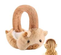 Ear Ear Warmers | Plush Cartoon Capybara Earmuffs | Foldable Winter Ears