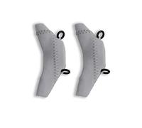 Ear Gear M1 - Fundas dobles para procesador de audio con clip de sujeción - Compatibilidad universal - Diseño innovador - Protección contra la humedad y la suciedad - Gris
