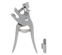 Ear Notcher for Pig Farming, Veterinary Marking Punch Plier with 8mm Hole, Aluminum Alloy Ear Notching Tool with Spare Needle for Animal Identification