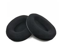 Ear Pads Pillow Cover 1 Pair Memory Foam Earpads Replacement Black Red For KHX-HSCP Cloud II 2 HSCD(Black)