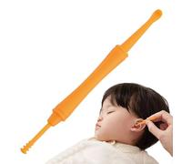 Ear Pick - Herramienta de eliminación de cerebro delicada, kit de limpiador de oídos portátil reutilizable de doble cabeza, cuchara para auricular seguro | Set de limpieza 'orecch