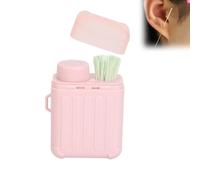 Ear Piercing Cleaning Kit, Ear Hole Ear Care Kit, Disposable Aftercare Cleaner with 240pcs Ear Piercing Hole Cleaner Floss & 10ml Cleaning Solution (C#1-1 PCS)