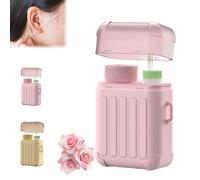 Ear Piercing Cleaning Kit, Ear Hole Ear Care Kit Disposable Earrings Hole Cleaner Ear Piercing Care Cleaning Tool Ear Hole Cleaning Line Ear Piercing Cleaning Floss for Girls Women Men (Rose, 240 PCS)