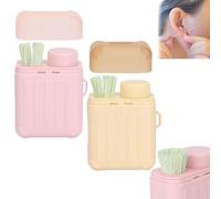 Ear Piercing Cleaning Kit, Ear Piercing Hole Cleaner Floss Kit, Disposable Aftercare Cleaner, Portable & Easy to Use(Mix)