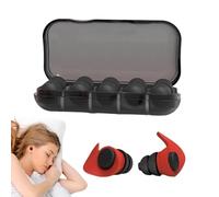 Ear Plugs - Ear Plugs For Sleep | Sleep Earplugs | Noise-Canceling Ear Plugs For Sleeping Silicone Ear Plugs With Soft Material Flexible Sound Proof Earplugs For Studying, Travel & Reading