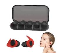 Ear Plugs, Sleeping Ear Plugs, Silicone EarPlugs, Noise-Reducing Earplugs, Flexible Sound Proof Earplugs, Sleeping Silicone Ear Plugs, Soft Ear Plugs for Studying, Travel, Reading
