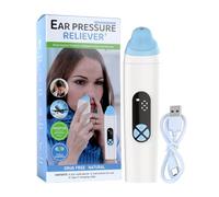 Ear Pressure Tool - Regulator for Travel | Fast Acting Electric Device, Eustachian Unclogger Accessory, Compact Hearing Support Aid, Swimming Snorkeling Helper for Daily Use