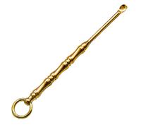 Ear Spoon - 7.1cm Ears Picker Tool | 5G Brass Ears Pickers Curette Spoon, Higher Level Curette Wax Cleaner Cleaning Tools With Keyring For Kids, Adults, All Ages