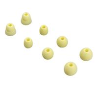 Ear Tips for Flex/Beats X/Powerbeats Pro, Silicone Wireless Bluetooth Earphones Tips, Anti-Slip Replacement Headphone Tips Accessories (Amarillo)