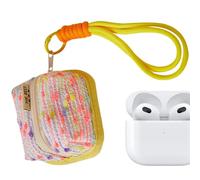 Earbud Case - 3.15x2.76x1.97 Inches Wireless Carrying Holder for Outdoor, Sturdy with Shockproof Design, Headphone Bag for Commuting, Camping, Picnic, Sports, Travel, Work