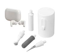 Earbud Cleaning Kit, Wireless Earphone Brush, Multifunctional Cleaning Tool, Compact -Head Design, Dust Removal Gadget, Portable Accessory, Perfect for Keyboard, Camera, Headset, 4.3x2.8x2.8cm