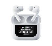 Earbuds - Auriculares | Sports Earphones | Noise Cancelling Sports Headphones with Charging Case | Touch Screen Earbuds | Wireless Running Audio Wear | Long Battery Life Fitness Ear Buds for