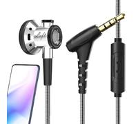 Earbuds - Earbuds ergonómicos Fit Molds Music Metal Earphones | Stable Audio Output Aislamiento Earbuds Deep Bass | Aislamiento Ear Buds for Music and Multimedia Content