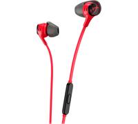 HyperX Cloud Earbuds II - Auriculares para Juegos con micrófono, Color Rojo