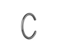 EARCANDY - Ear Cuff Delfos - Pendiente en Plata de Ley 925 con Baño de Rutenio - Cierre Ajustable - Pendientes para Hombre - Pendiente Suelto - Joyas para Hombre