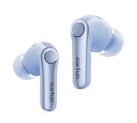 EarFun Air Pro 4+ Auriculares Inalámbricos con Cancelación Adaptativa de Ruido, Qualcomm aptX Lossless, Snapdragon Sound, Doble Driver, 6 Micrófonos, Hi-Res, LDAC, Bluetooth 6.0, 54H, Azul