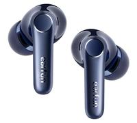 EarFun Air Pro 4 Cascos Inalambricos Bluetooth con Cancelación de Ruido Adaptativa, Sonido de Alta Resolución LDAC, 6 micrófonos, 52H de Uso, Carga Rápida, Audio Espacial, Detección Intraural, Azul