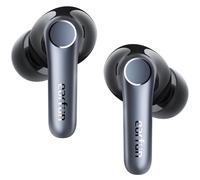 EarFun Air Pro 4 Cascos Inalambricos Bluetooth con Cancelación de Ruido Adaptativa, Sonido de Alta Resolución LDAC, 6 micrófonos, 52H de Uso, Carga Rápida, Audio Espacial, Detección Intraural, Negro
