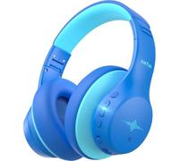 EarFun Auriculares Niños Bluetooth con Micro, Réduction Active Bruit,Azul