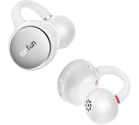 EarFun Clip Auriculares Open Ear Inalámbricos con Clip, Bluetooth 6.0, LDAC y Audio Hi-Res, 2 Micrófonos AI ENC, 40H de Autonomía, Ajuste Seguro y Cómodo, para Deporte, Running y Entrenamiento, Blanco