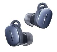 EarFun Free Pro 3 Auriculares Inalámbricos con Cancelación de Ruido, Sonido Hi-Res, Snapdragon Sound con Qualcomm aptX™ Adaptive, 6 Mics, Conexión Multipunto, App Personalizada, Carga Inalámbrica