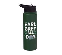 Earl Grey All Day - Earl Grey Tea Amante Stainless Steel Insulated Water Bottle