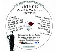 Earl Hines And His Orchestra (1939-40) Restored For Blu-ray Audio [Alemania] [Blu-ray]