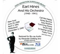 Earl Hines And His Orchestra (1940-41) Restored For Blu-ray Audio [Alemania] [Blu-ray]