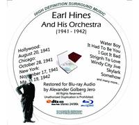 Earl Hines And His Orchestra (1941-42) Restored For Blu-ray Audio [Alemania] [Blu-ray]