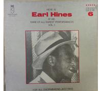 Earl Hines - Earl Hines - Here Is (Rare of rarest appearances Vol 1). VINYL LP. VG+/VG+