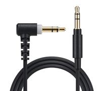EARLA TEC Cable auxiliar de repuesto, extensión de 3,5 mm compatible con auriculares Sony WH-1000XM5 WH-1000XM4 WH-1000XM3 WH-H900N MDR-XB950BT WH-H800 MDR-10R MDR-1A (negro gris)