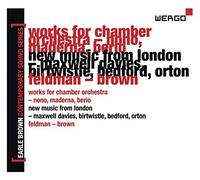 Earle Brown : Contemporary sound series, vol. 2.