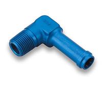 Earl's 984210ERL Blue Anodized Aluminum 90-Degree 5/8" Hose to 1/2" NPT Male