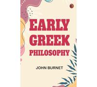 Early Greek philosophy