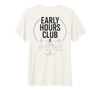 Early Hours Club Mañana Correr Café Casa Música Camiseta Premium