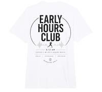 Early Hours Club Mañana Correr Café Casa Música Comfort Colors Adult Heavyweight T-Shirt