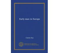 Early man in Europe (Vol-1)