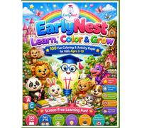 Early Nest: Learn, Color & Grow (Early Nest Coloring Adventures Series)