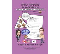 Early Readers 7+ Workbook: Bilingual Audiobooks: English-Korean Edition