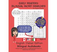 Early Readers Bilingual Word Search: English Italian Edition Bilingual Audiobook