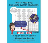 Early Readers Bilingual Word Searches: English French Edition Bilingual Audiobooks