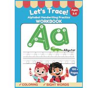 Early Writing Practice for Preschool & Kindergarten | ABC Tracing, Sight Words, Letter Recognition & Handwriting Skills for Kids Ages 3-5