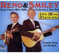 Early Years 1951-1959 (CD) RENO & SMILEY (Importación USA)