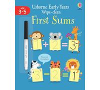 EARLY YEARS WIPE-CLEAN FIRST SUMS (Usborne Early Years Wipe-clean)